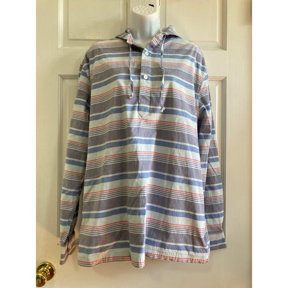 chubbies Tops - Chubbies cotton blend Striped Hooded Top Size L